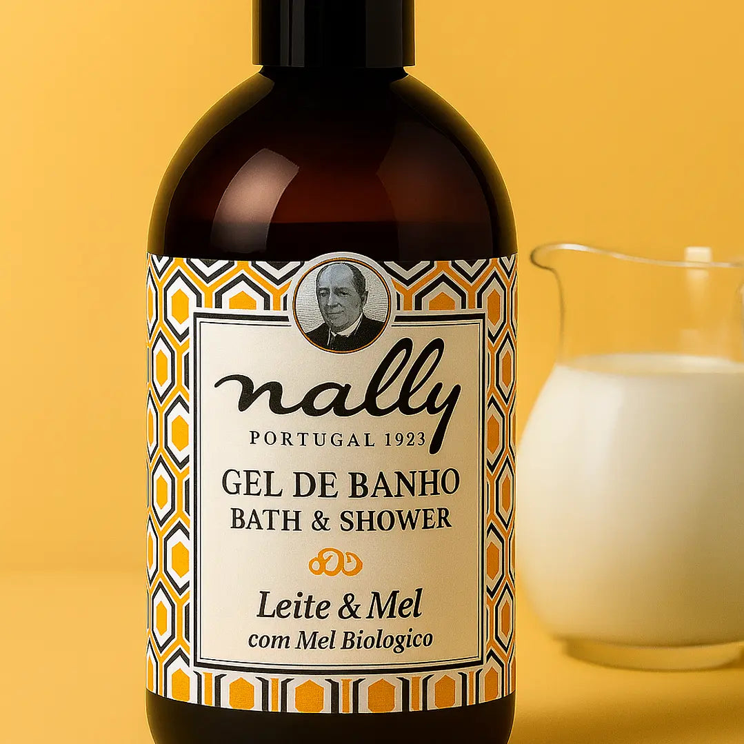 Gel de Banho Nally® 1 L Biológico | Uso Diário para Toda a Família