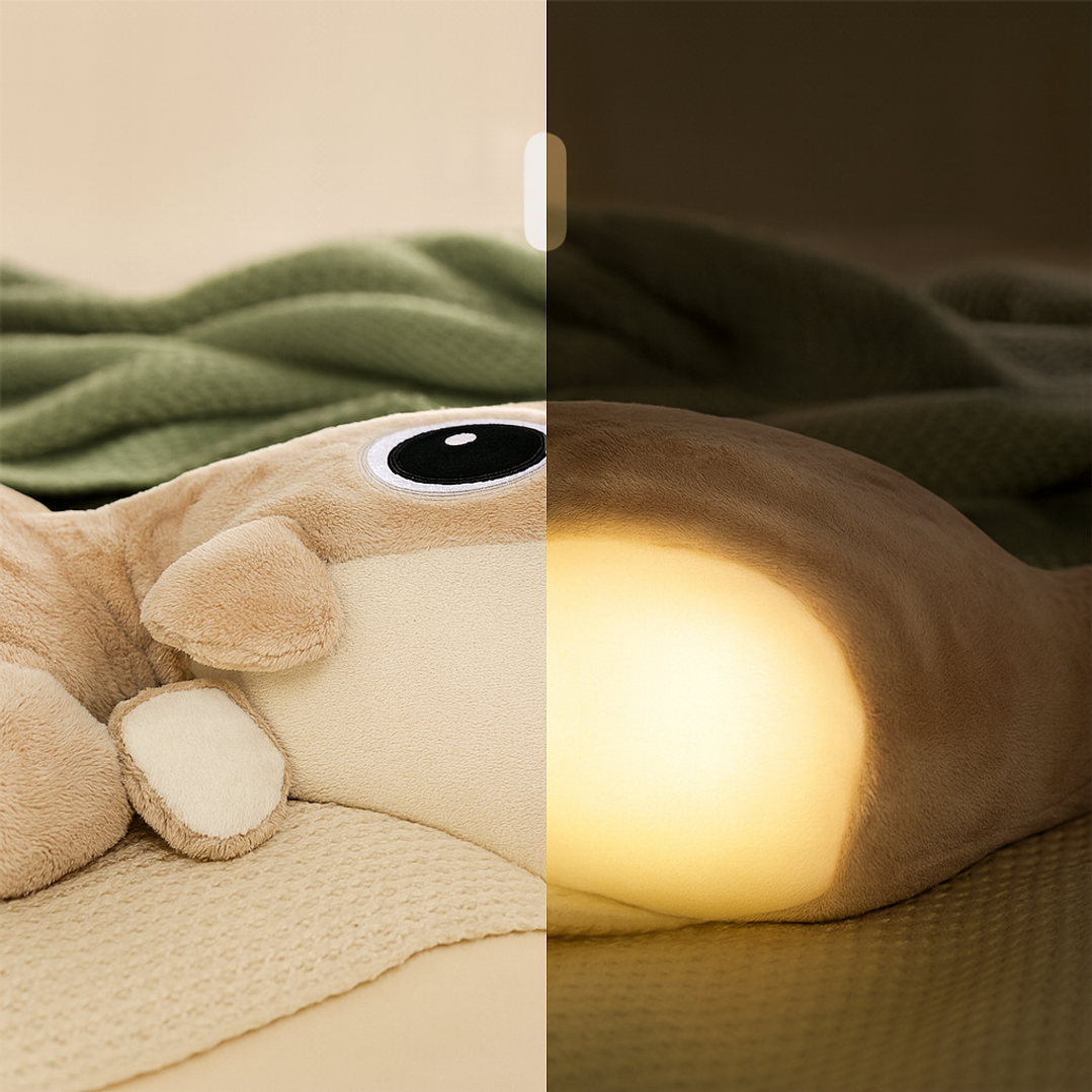 Baleia Calmante para Bebés – Luz e Sons Relaxantes | TopBright