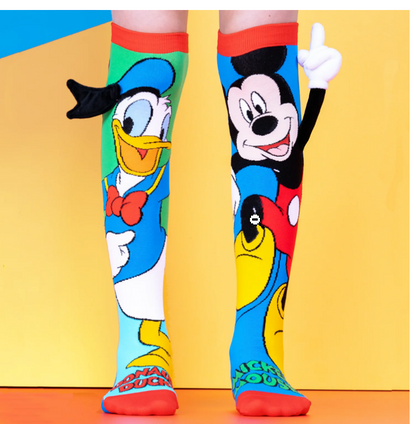 Meias Mickey e Donald Criança (3–5 anos) | Antiderrapantes